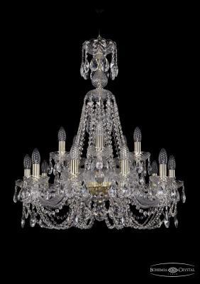 Люстра  Bohemia Ivele Crystal  арт. 1406/10+5/240/XL-78/G